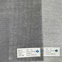 Entoilage fusible tricoté en chaîne d'insertion de trame de brossage pour les costumes des hommes