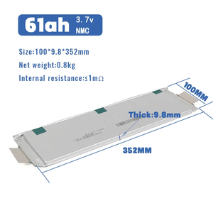 Batería SK 3,7 V <span class=keywords><strong>61Ah</strong></span> 66Ah Baterías de iones de litio de celda de bolsa 60ah 66Ah Baterías de polímero de litio <span class=keywords><strong>Coche</strong></span> eléctrico - Product Image 2