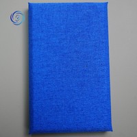 Panneau acoustique en tissu au design moderne, panneau acoustique en mousse ignifuge, installation facile, panneau mural 3D pour bureau
