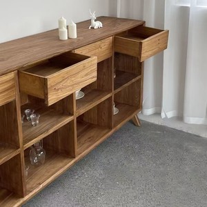 Étagère <span class=keywords><strong>de</strong></span> <span class=keywords><strong>rangement</strong></span> en bois d'orme vieilli <span class=keywords><strong>style</strong></span> Wabi Sabi, <span class=keywords><strong>meuble</strong></span> <span class=keywords><strong>de</strong></span> <span class=keywords><strong>rangement</strong></span> pour service à thé, <span class=keywords><strong>meuble</strong></span> <span class=keywords><strong>de</strong></span> présentation rétro pour entrée, étagère <span class=keywords><strong>de</strong></span> <span class=keywords><strong>rangement</strong></span> Duobao Ge - Product Image 1