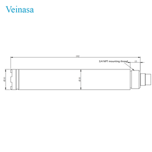 Veinasa-OIL06 เซ็นเซอร์ตรวจวัดคุณภาพน้ำแบบเรืองแสง UV RS485 ตรวจจับน้ำมันที่ละลายน้ำได้ในเครื่องวิเคราะห์ เซ็นเซอร์น้ำมันในน้ำ Veinas - Product Image 6