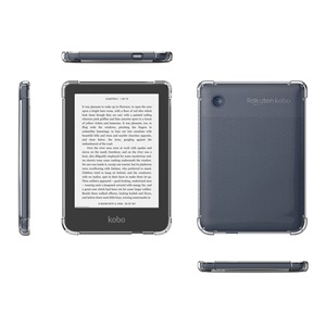 Coque arrière transparente en TPU souple, légère et résistante aux chocs pour liseuse Kobo, avec option de support pour stylo - Product Image 3