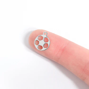 Dijes Personalizados de Acero Inoxidable para Deportes: Voleibol, Béisbol, Fútbol, Baloncesto, Rugby, Hockey, Tenis, Accesorios para Hacer Joyería DIY - Product Image 3
