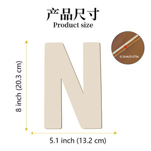 Nuevo alfabeto griego de madera sin terminar para pintar, decoración de pared educativa para el aula, arte para niños, ideal para proyectos DIY transfronterizos. - Product Image 5