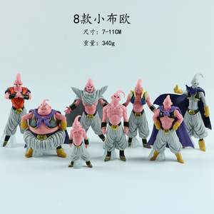 Set di 8 Action Figure <span class=keywords><strong>Dragon</strong></span> <span class=keywords><strong>Ball</strong></span> in PVC da 7cm-11cm, Majin Buu e Little Majin Buu, Vendita Calda - Product Image 2