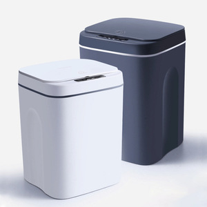Wholesale 12/14L/16L <strong>Touch</strong>-<strong>Free</strong> Smart Automatic Sanitary <strong>Bins</strong> Intelligent Sensing <strong>Trash</strong> Can <strong>Sensor</strong> Electric Waste Garbage <strong>Bin</strong> - Product Image 4