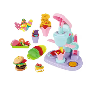 Drôle moule cuisine jouets machine à crème glacée jeu de pâte à <span class=keywords><strong>modeler</strong></span> enfants couleur argile - Product Image 4
