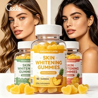 Gummies Vitaminées OEM pour l'Éclaircissement de la Peau, Soin Cheveux, Peau et Ongles, Gummies au Collagène et Super Gluta pour l'Éclaircissement Cutané