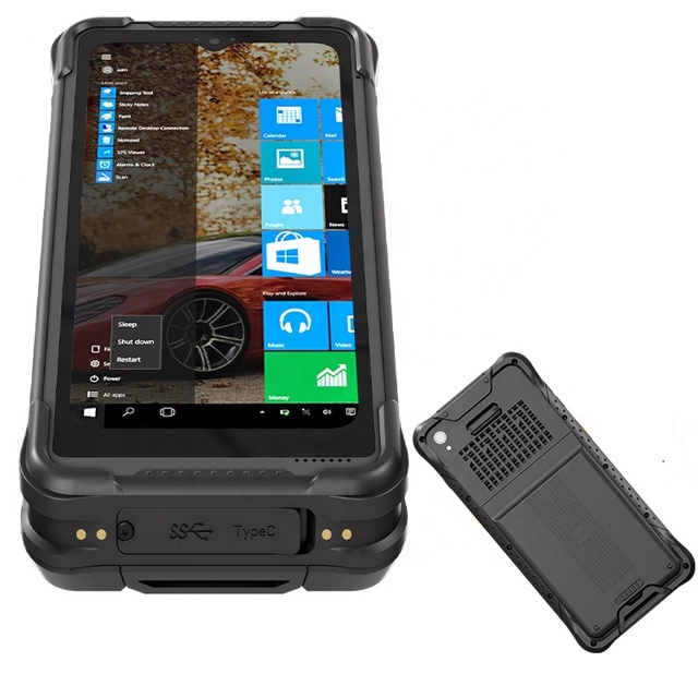 GENZO 6.5 Inch IP67 PDA Windows 11 Pdas Que Quieren Scanner Mobile Warehouse Inventory Scanner Handheld Pc windows Tablet