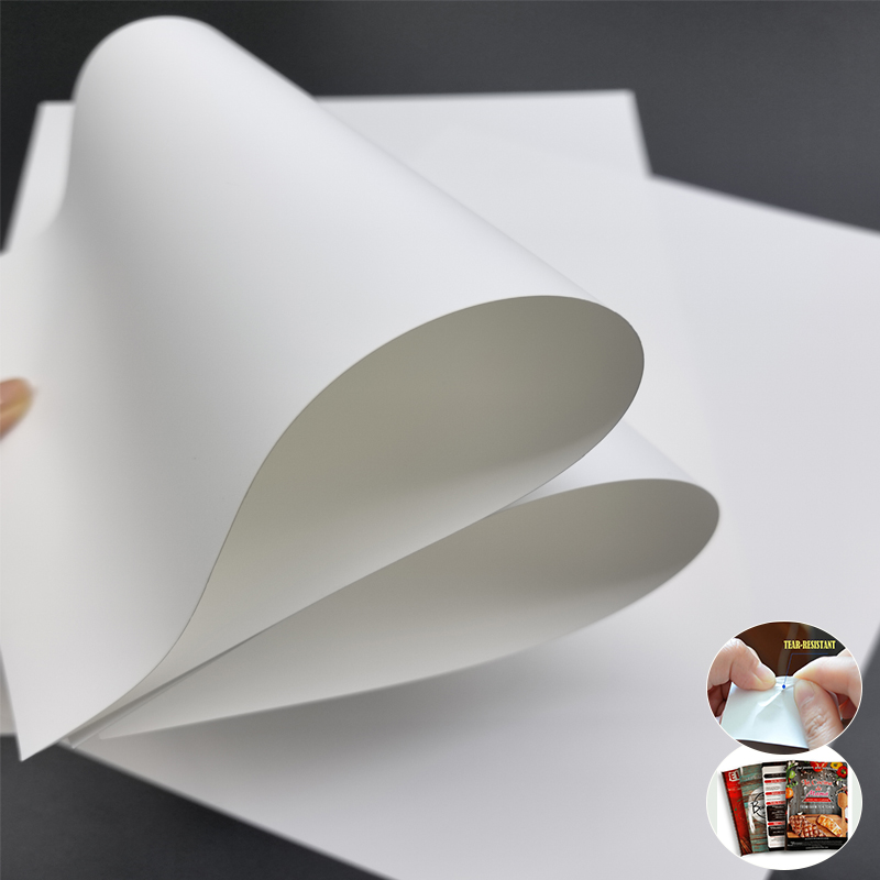 YISHU Synthetic Paper A3/A4 100um Inkjet Printing Outdoor Advertising Water Resistant Non-Tearable Plastic Sheets Paper