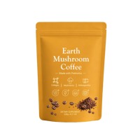 Poudre de café aux champignons avec prébiotiques, collagène et Ashwagandha – Complément alimentaire OEM, marque privée, vente en gros