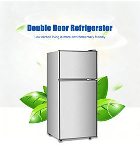 <span class=keywords><strong>Réfrigérateur</strong></span> <span class=keywords><strong>combiné</strong></span> congélateur et <span class=keywords><strong>réfrigérateur</strong></span> double porte argenté 50L de la marque Ronchi pour usage domestique - Product Image 5