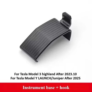 Für Tesla Modell Modell Y Juniper 2025 Armaturen brett Haken halterung Luft auslass Handy halterung Stand haken halterung - Product Image 3