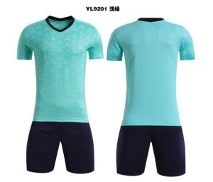 Унисекс, Высококачественная фиолетовая футбольная одежда на заказ, Полиэстеровая футбольная майка, комплект детской футбольной формы, тренировочный комплект, включая рубашку - Product Image 4