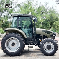 Tracteur agricole LAWNIO à haute efficacité de travail, avec chenilles réglables en option et forte traction pour l'agriculture