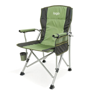 โครงเก้าอี้แบบหนาสำหรับตั้งแคมป์กลางแจ้ง ตกปลา เก้าอี้พับรูปเกือกม้า น้ำหนักเบา และไม่ต้องติดตั้ง เก้าอี้พักผ่อน - Product Image 1