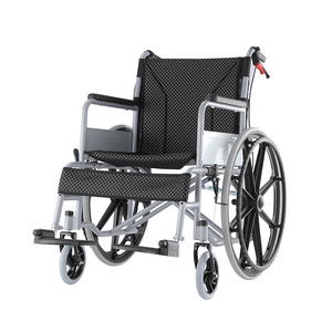 Fauteuil roulant manuel léger et pliable Le Chi Medical Care avec frein en U pour personnes âgées et handicapées - Product Image 2