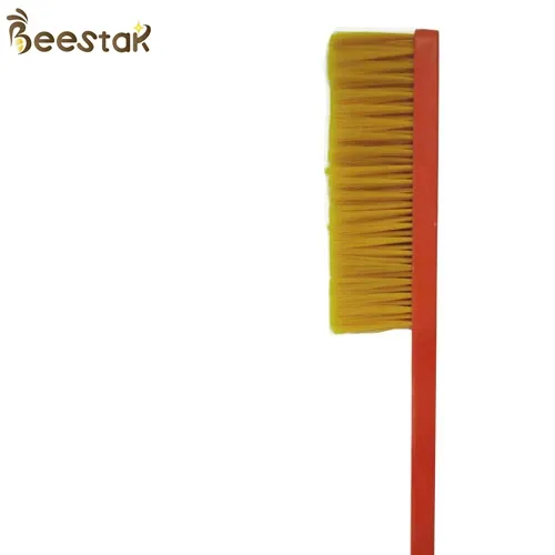 Трехрядные пластиковые волосы деревянная ручка пчелиная щетка инструменты для пчеловодства улей Чистка пчелиная щетка