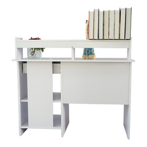 Couleur blanche générale de bureau d'ordinateur d'aggloméré du style moderne E1 15MM de DB - Product Image 2