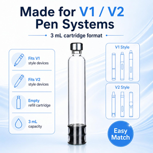 3ml <b>Glass</b> Vials Transparent Borosilicate <b>Glass</b> Box Sterile <b>Glass</b> Vial for Steam Sterilization Liquid <b>Packaging</b> - Product Image 3