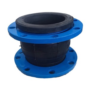 Đường ống ống thổi bù thép không gỉ mặt bích duy nhất bóng EPDM linh hoạt cao su mở rộng doanh - Product Image 4