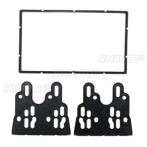 LHD 2 Din Fascia Radio Dvd Stereo Cd Panel Dash <b>Mounting</b> Installation Trim Kit Face <b>Frame</b> Bezel <b>with</b> Wire Harne for Honda Civic - Product Image 5