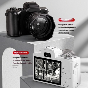 卸売 エントリーレベル 8K HD 学生向け パーティー用 セルフィー DSLRカメラ 18倍デジタルズーム 6400万画素CMOSセンサー 跨境デジタルカメラ - Product Image 3