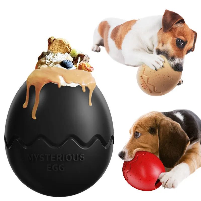 Pet Supplies Factory Dog slow feeder pet toy egg shell dog slow feeder toy for small and medium dog slow feeding
