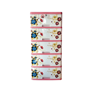 Garde-robe classique de qualité supérieure de haute qualité durable au prix de gros 5D Design attrayant Meubles de maison Armoires en plastique - Product Image 2