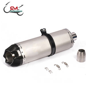 Silencieux d'échappement 51MM, haute Performance, pour moto <span class=keywords><strong>KTM</strong></span> Duke 790, <span class=keywords><strong>MT09</strong></span>, Z1000, en Fiber de carbone - Product Image 1