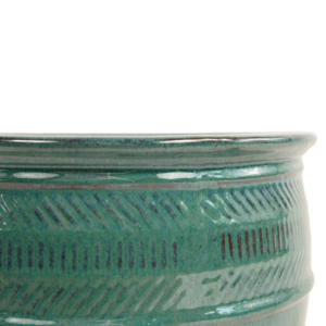 Jardinière en céramique super respirante - Double trous de drainage Anti-moisissure des racines Pot d'intérieur et d'extérieur - Product Image 4