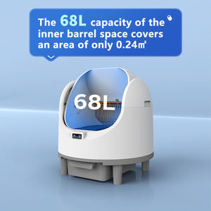 2025 Tuya APP-Control Smart Kunststoff Katzen toilette Hot Sell Automatisches elektrisches Katzen zubehör Selbst reinigendes Haustier produkt - Product Image 2