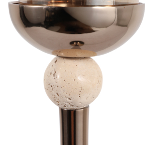 Contemporary Glass Floor Hurricane Candle Holder For Pillar Candles And Table Centerpieces - Product Image 5