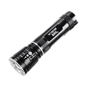 ไฟฉาย LED แบบชาร์จไฟได้ ปรับความสว่างได้ อลูมิเนียมอัลลอยด์ ไฟส่องสว่างแบบพกพาสำหรับใช้งานกลางแจ้ง - Product Image 1