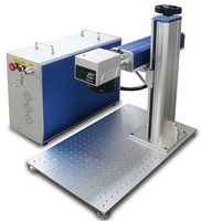 Machine de marquage laser à fibre 30W, graveur laser pour métal, acier inoxydable, aluminium, logo, code QR, marquage de produits