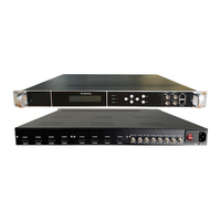 Gateway de 16 Sintonizadores DVB-S2 DVB-T2 ISDBT a IP y Convertidor Codificador de 8 HDMI a IP