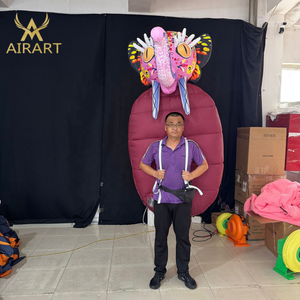 Marioneta de insectos de personaje divertido inflable personalizada creativa para actividad de espectáculo de circo - Product Image 3