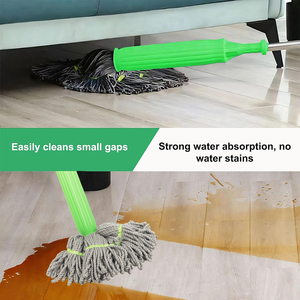 2023 chaud ménage torsion microfibre vadrouilles fournitures de <span class=keywords><strong>nettoyage</strong></span> main libre Spin eau rotatif paresseux pour le <span class=keywords><strong>nettoyage</strong></span> des sols - Product Image 3