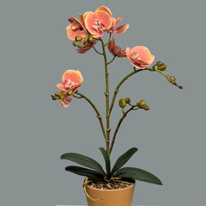 Orquídea Mariposa Artificial Multicabeza con Efecto Cascada 3D, Accesorio de Decoración para el Hogar, Flor Artificial para Boda - Product Image 3