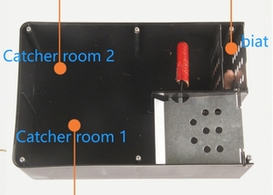 Pièges à rats faciles à utiliser Humane Mousetrap sans tracas Chipmunk boîte de capture cage de campagnols en plastique - Product Image 4