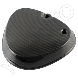 Yhmoto 100% คาร์บอนไฟเบอร์ Seitendeckel ฝาครอบด้านข้างสี่เหลี่ยมสำหรับซิมสัน S50 S51 S53 S70 - Product Image 6