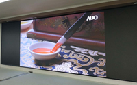 Layar Latar Belakang Iklan LED HD 4K 8K Pitch Piksel Kecil 16:9 P1.25-P3.076 Indoor/Outdoor untuk Lift, Dapat Disesuaikan