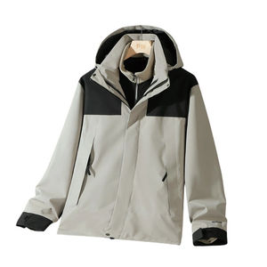 Chaqueta Cortavientos Unisex, Impermeable, Resistente al Viento, Térmica, Transpirable, Protección Invernal, Ropa de Trabajo para Exteriores, Otoño-Invierno - Product Image 2