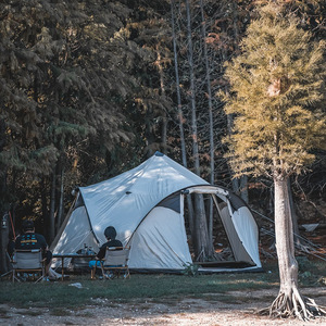 Grande tente de <span class=keywords><strong>camping</strong></span> hexagonale à trois portes, style familial, grande tente de <span class=keywords><strong>camping</strong></span> - Product Image 5