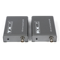 Extenseur HDMI sur câble coaxial, portée maximale 300 m, 1080p, HDCP1.2, transmission audio-vidéo sans perte, kit d'extension coaxiale AV