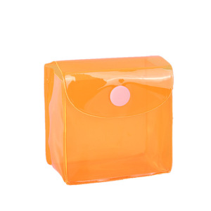 Organizador de Cajas Ciegas Transparentes de PVC Duradero Personalizado con Botón a Presión, Bolsa Infantil para Exteriores, Caja de Almacenamiento Colorida para Figuras de Muñecas - Product Image 4