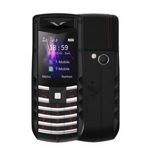 Metal Body Luxury Mobile Phone Dual SIM Cards Bluetooth Dial 2G Network Speed Dial Magic Voice Real Steel Feature Cellphone