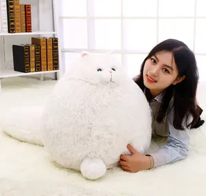 Carino soffice giocattoli di peluche con animali ripieni per bambini regali di San Valentino di compleanno di peluche di gatto bianco imbottito - Product Image 5