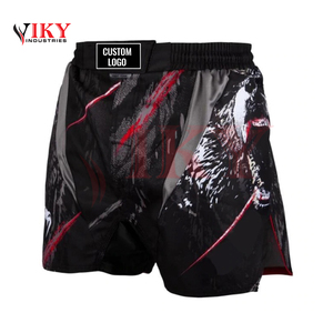 MMA-pantalones cortos de diseño para hombre, shorts MMA de sublimación, venta al por mayor - Product Image 2