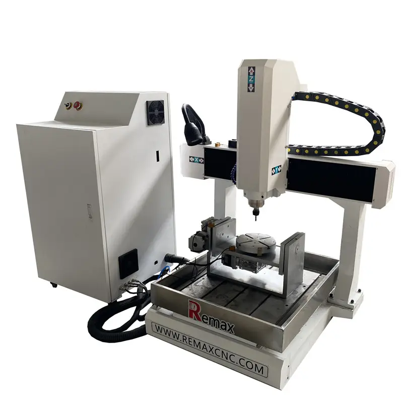 5 Axis Mini Cnc Freesmachine Cnc Router 6060 5 Axis Prijs Cnc Sieraden Maken Metaal Graveren Machines Sieraden Machines